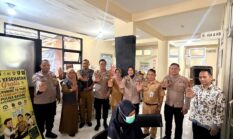 Sebelum Terjun ke Masyarakat, Ribuan Bhabinkamtibmas Polda Jateng Jalani Skrining TB Paru