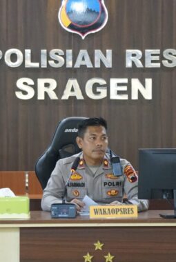 Jelang Ops Patuh Candi 2026, Polres Sragen Matangkan Kesiapan Personel Melalui Latihan Pra Operasi