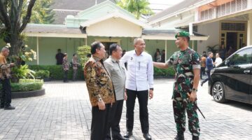 Danrem 072/Pamungkas Ikuti Rakor dan Silaturahmi Kepala Daerah serta Forkopimda Regional Jawa-Bali