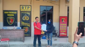 Sebarkan Video Asusila Mantan Pacar, Dua Warga Bintangbayu Sergai Dilaporkan ke Polisi