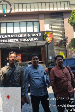 Hampir Sembilan Tahun Menanti Keadilan, Korban Dugaan Penipuan Properti Rp725 Juta Pertanyakan Penanganan Kasus di Polresta Sidoarjo
