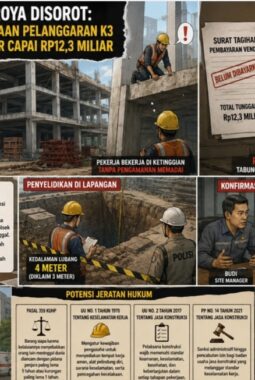 Kecelakaan Kerja Maut di Proyek Pasar Kroya Diusut, Polisi Soroti Minimnya Fasilitas K3 dan Sikap Tertutup Kontraktor