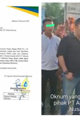 Negara Tak Boleh Kalah!! PT. Agrinas Palma Nusantara Mendesak Pihak Kepolisian Menindak Tegas KSO CV. ETK yang Memanen Paksa Padahal KSO nya Sudah Dibatalkan.