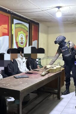 Operasi Cipta Kondisi, Tim Sparta Polresta Surakarta Amankan Pesta Miras Pemuda Asal Boyolali