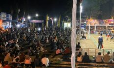 Ratusan Warga Meriahkan Pembukaan Turnamen Bola Voli Pordus Ngadirojo Kidul, Polsek Ngadirojo Lakukan Pengamanan Penuh