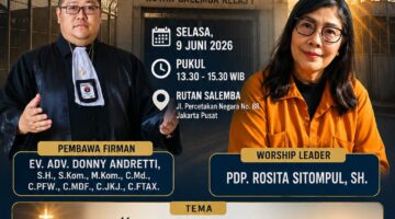 Ketua Umum Feradi Wpi Donny Andretti Kembali Layani Pelayanan Rohani Di Rutan Salemba