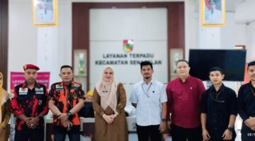 KOTI Mahatidana Kota Pekanbaru Jalin Silaturahmi dan Audiensi dengan Camat Senapelan