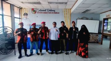 KOTI MPC Kota Pekanbaru Silaturahmi ke Camat Rumbai, Perkuat Sinergi
