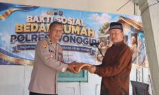 Polres Wonogiri Bedah Rumah Purnawirawan Polri, Wujud Nyata Kepedulian Sosial di Hari Bhayangkara Ke-80