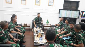 Tim Mabes TNI AD Kunjungi Korem 072/Pamungkas, Tinjau dan Pastikan Kesiapan Pembentukan Kodam DIY