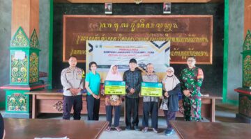 Pastikan Tepat Sasaran, Babinsa Serut Monitoring Penyaluran BLT Dana Desa Tahap III.