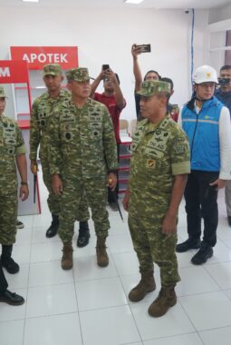 Danrem 072/Pamungkas Dampingi Kunjungan Kerja Tim Wasev Koperasi Desa/Kelurahan Merah Putih (KDKMP