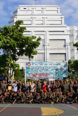 Jalin Silaturahmi dan Sinergitas, Korem 072/Pamungkas Gelar Olahraga Bersama Bank Mandiri
