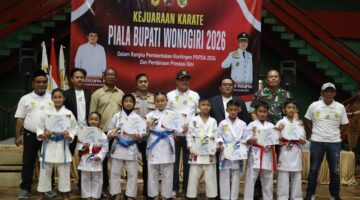 Kapolres Hadiri Pembukaan Kejuaraan Karate Pelajar FORKI Piala Bupati Wonogiri 2026, Dukung Pembinaan Generasi Muda Berprestasi