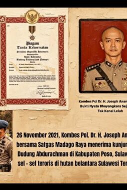 Kombes Pol Dr. H. Joseph Ananta Pinora, Bukti Nyata Bhayangkara Sejati yang Tak Kenal Lelah