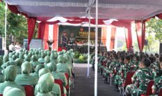 Danrem 072/Pamungkas Berikan Pengarahan kepada Prajurit, PNS dan Persit Kodim 0730/Gunungkidul