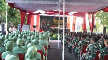 Danrem 072/Pamungkas Berikan Pengarahan kepada Prajurit, PNS dan Persit Kodim 0730/Gunungkidul