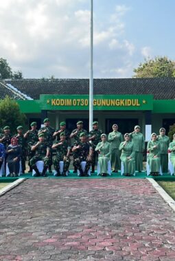 Danrem 072/PMK Berikan Pengarahan Kepada Prajurit, PNS dan Persit Kodim 0730/Gunungkidul.