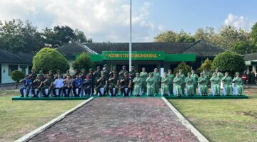 Danrem 072/PMK Berikan Pengarahan Kepada Prajurit, PNS dan Persit Kodim 0730/Gunungkidul.