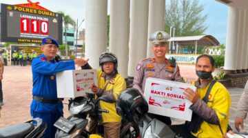 Sambut Hari Bhayangkara ke-80 tahun 2026, Hari ini Ratusan Paket Bansos disalurkan