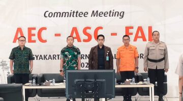 Dandim Kulon Progo Hadiri Rakor di Bandara Yogyakarta International Air Port