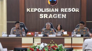 Supervisi Akpol Tingkat I di Polres Sragen, Brigjen Sofyan Pastikan Latja Cetak Perwira Polri Presisi Berkarakter dan Profesional