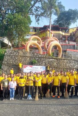 Bakti religi Serentak, wujud kepedulian dan Toleransi Polres Semarang.