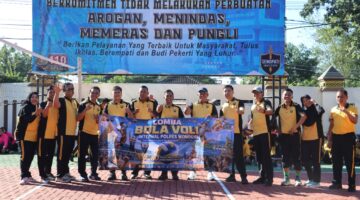 Semarak HUT Bhayangkara ke-80, Polres Wonogiri Gelar Olahraga Bersama