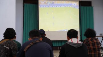 Korem 074/Warastratama Gelar Nobar Piala Dunia 2026, Laga Ekuador vs Curacao Berakhir Imbang