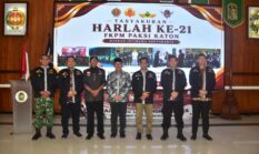 Kasrem 072/Pamungkas Hadiri Tasyakuran Harlah ke-21 FKPM Paksi Katon DIY