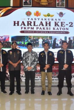 Kasrem 072/Pamungkas Hadiri Tasyakuran Harlah ke-21 FKPM Paksi Katon DIY