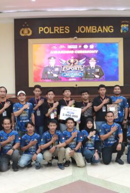 Turnamen Esport Mobile Legends Kapolres Jombang Cup Sukses Digelar, Juara Siap Wakili Jombang ke Tingkat Polda Jatim