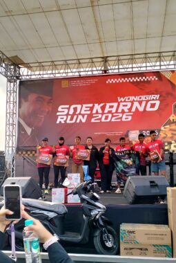 Ribuan Pelari Meriahkan Soekarno Fun Run 6K di Selogiri, Polres Wonogiri Pastikan Kegiatan Berjalan Aman dan Lancar