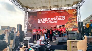 Ribuan Pelari Meriahkan Soekarno Fun Run 6K di Selogiri, Polres Wonogiri Pastikan Kegiatan Berjalan Aman dan Lancar