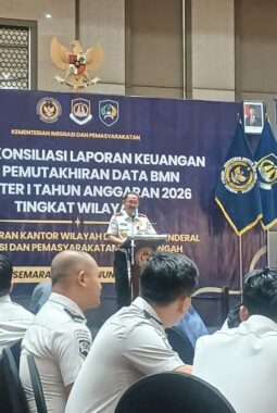 Bapas Pati Ikuti Pra Rekonsiliasi Laporan Keuangan dan Pemutakhiran Data BMN Semester I Tahun 2026 Tingkat Wilayah