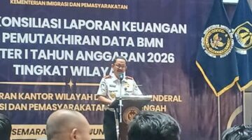 Bapas Pati Ikuti Pra Rekonsiliasi Laporan Keuangan dan Pemutakhiran Data BMN Semester I Tahun 2026 Tingkat Wilayah