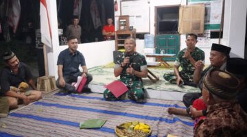 Dandim Kulon Progo Sebagai Penilai Lomba Satkamling