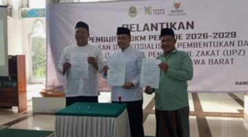 Nakhoda Baru Masjid Al-Jabbar di Mekarmukti Resmi Dilantik, Siap Emban Amanah hingga 2029