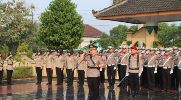 MENYALAKAN KEMBALI API SEMANGAT PERJUANGAN DI HARI BHAYANGKARA KE-80.
