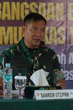 Perkuat Jiwa Nasionalisme, Korem 072/Pamungkas Bekali ASN dengan Penguatan Karakter Kebangsaan