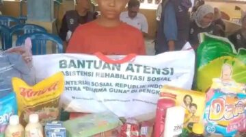 Penyaluran Program ATENSI 2026 Sentra Dharma Guna Bengkulu di Kecamatan Lubuk Linggau Timur II