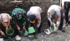 Kapolres Gunungkidul Hadiri Pencanangan Gotro Purwosari.