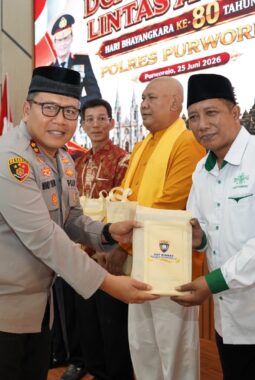 Doa Bersama Lintas Agama Warnai Peringatan Hari Bhayangkara ke-80 di Purworejo