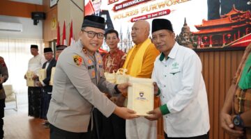 Doa Bersama Lintas Agama Warnai Peringatan Hari Bhayangkara ke-80 di Purworejo