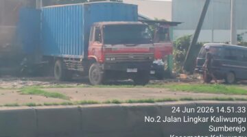 Diduga Jadi Lokasi Transaksi Solar Subsidi Ilegal, Aktivitas Bongkar Muat Truk Tronton di Kaliwungu Disorot