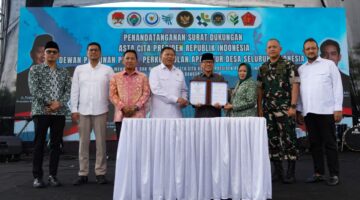 Pangdam IV/Diponegoro Hadiri Penandatanganan Dukungan Asta Cita Presiden RI dan Penguatan Ekosistem MBG di Semarang