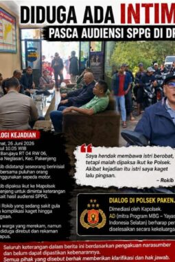 Diduga Ada Intimidasi Pasca Audiensi SPPG di DPRD Garut, Peserta Audiensi Mengaku Dipaksa Dibawa ke Polsek, Istri Sampai Pingsan