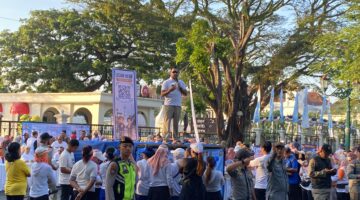 Kolaborasi Satgaswil DIY Densus 88 AT Polri dan BKKBN DIY Kampanyekan Pencegahan IRET pada Momentum Hari Keluarga Nasional (Harganas) Tingkat Nasional ke-33