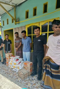 Demi Kemanusiaan,  Masyarakat Kota Medan Berbagi Ke Pengungsi Rohingya