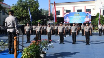 66 Personel Polres Karanganyar Naik Pangkat, Kapolres: Jadikan Amanah untuk Bekerja Lebih Profesional